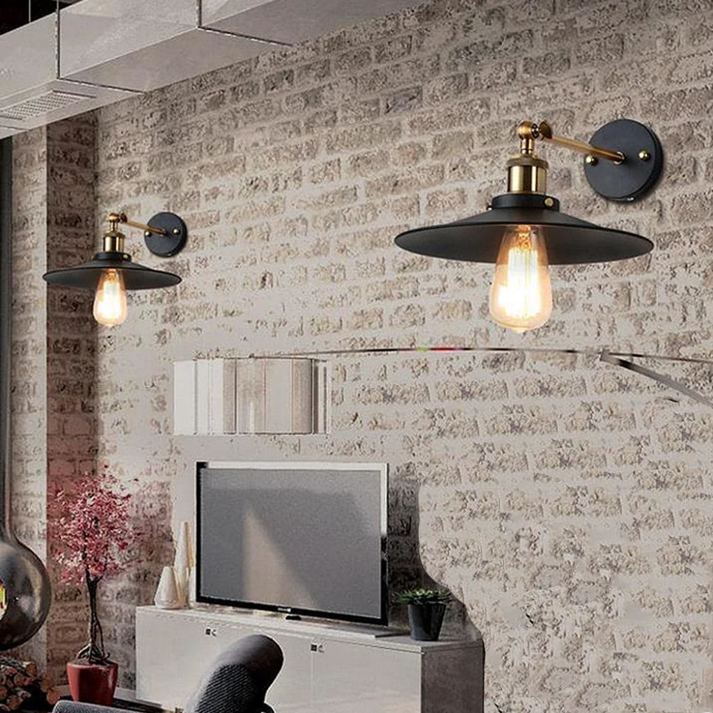 Retro Industrial Wall Light