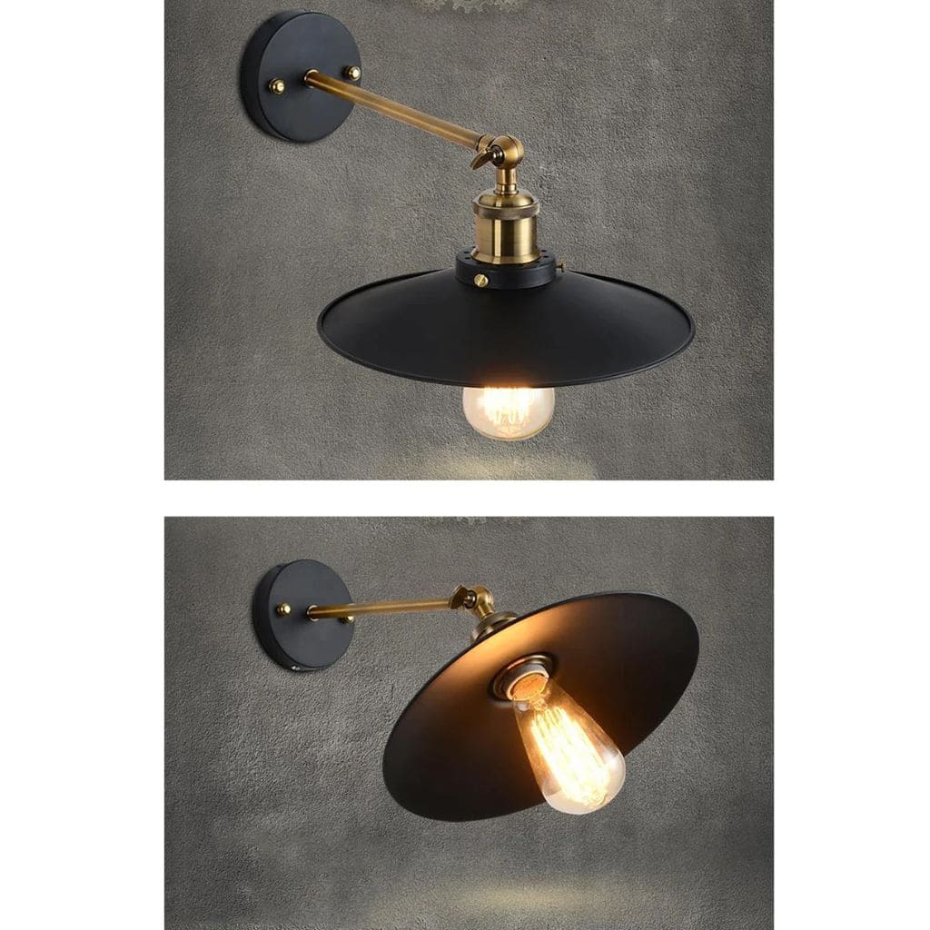 Retro Industrial Wall Light