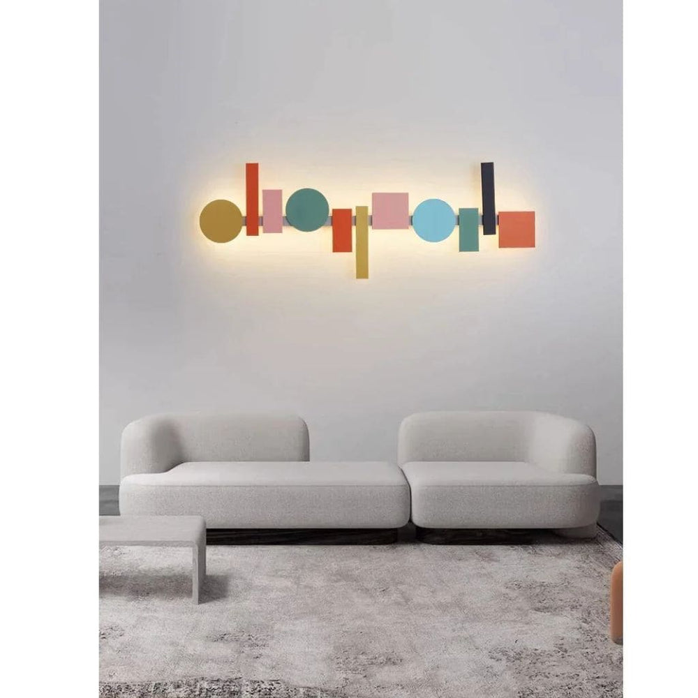 Art Deco LED -Wandleuchte