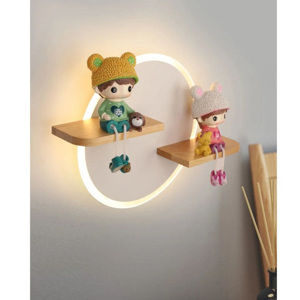 Nordische Wandlampe für Kinder