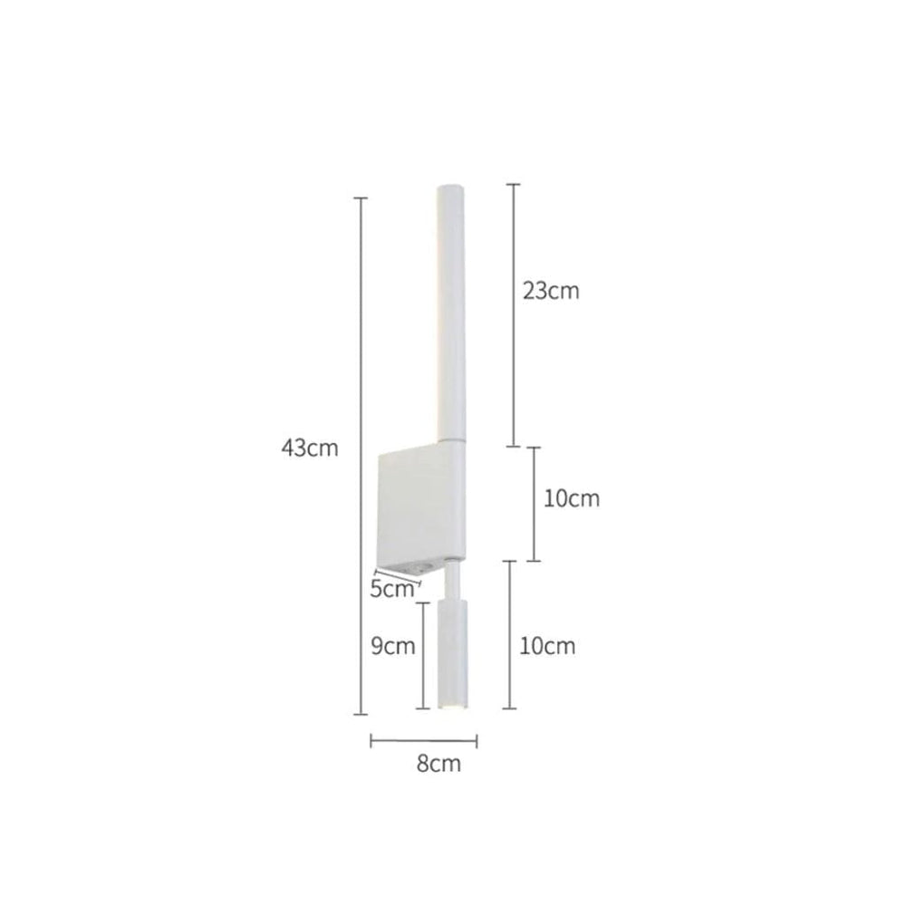 Moderne LED -Lesen Wandleuchte