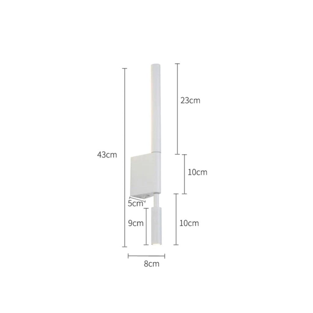 Moderne LED -Lesen Wandleuchte