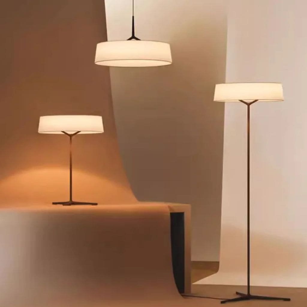 Minimalistische japanische Lampe