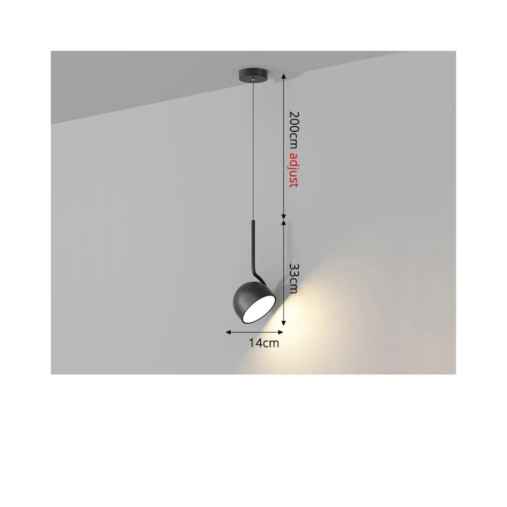 Moderner Hanglampendachbohrung