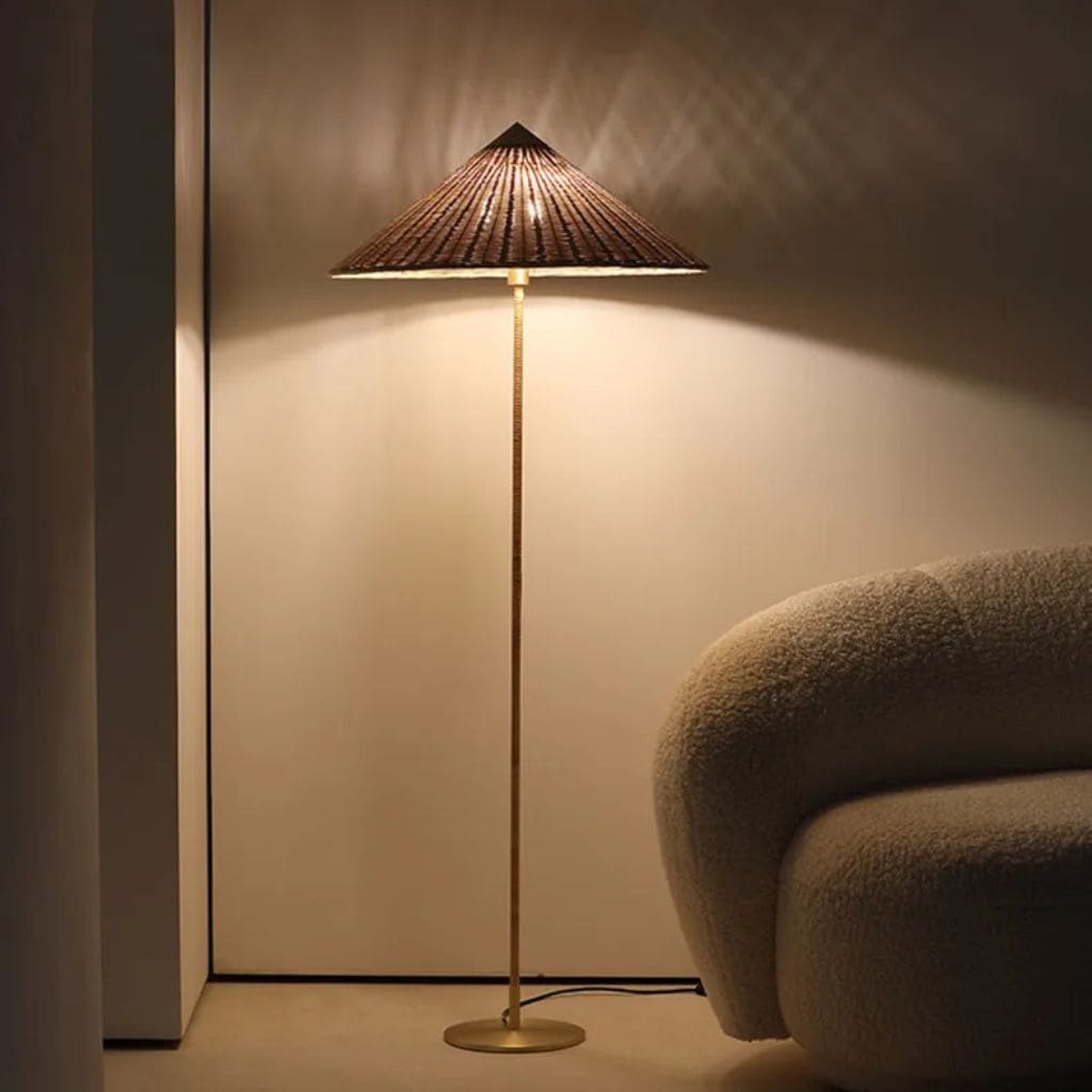 LED nordische Wabi Sabi -Stehlampe