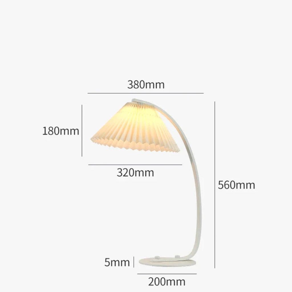 Moderne und einfache Tischlampe