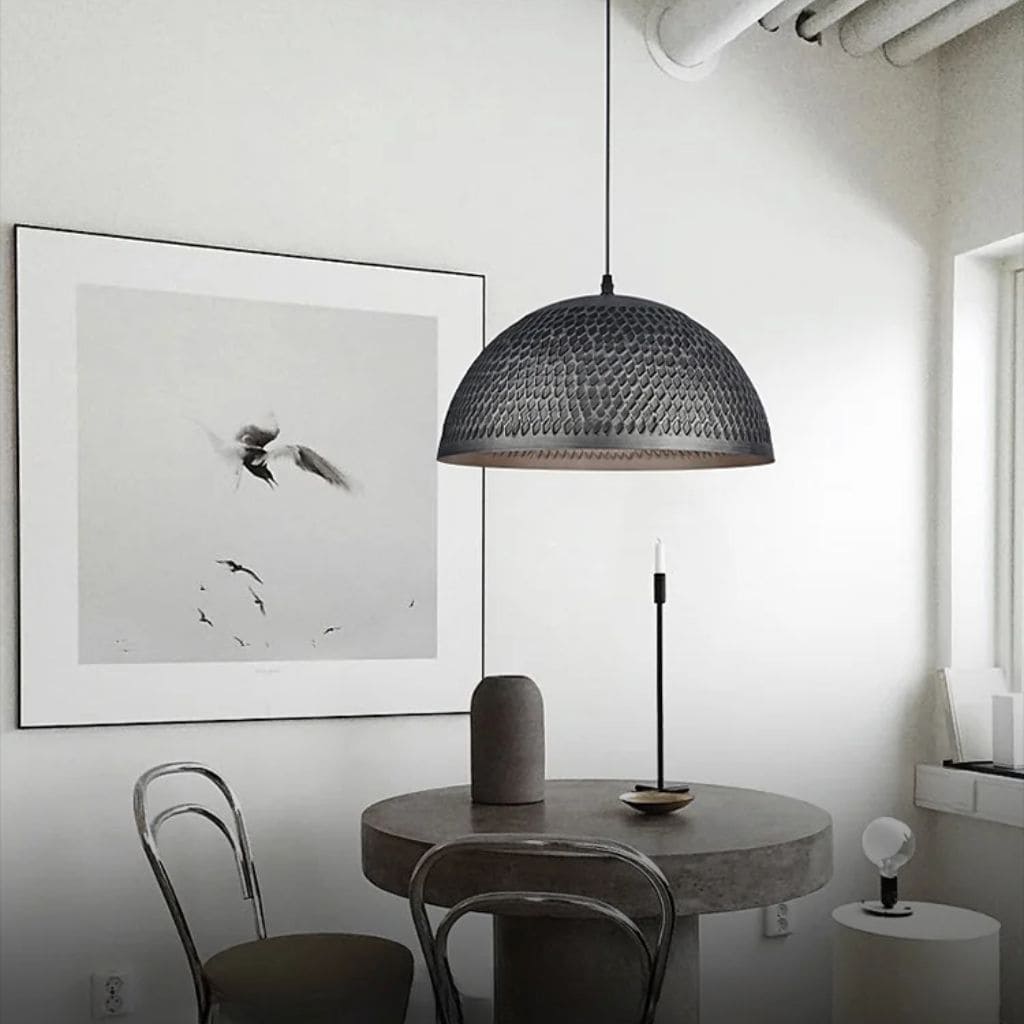 Retro Industrial Grey American Suspended Light