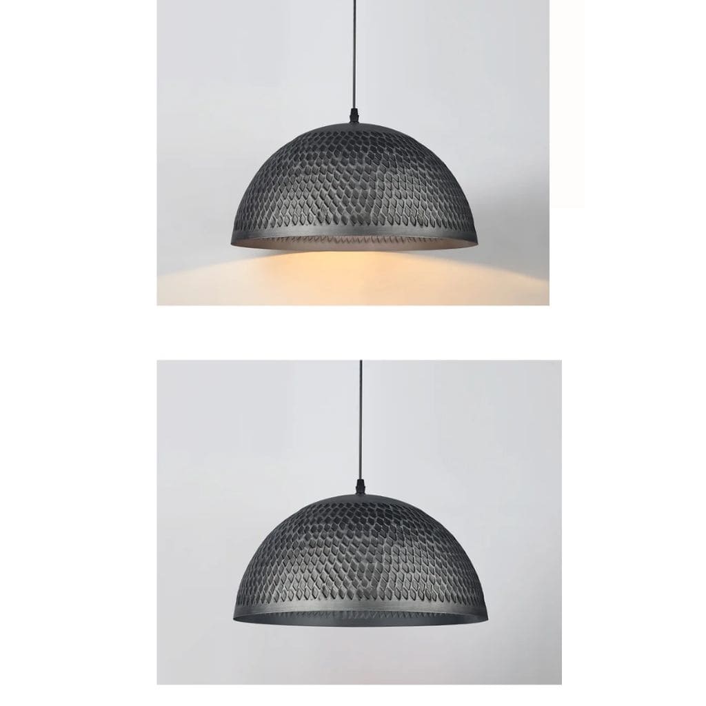 Retro Industrial Grey American Suspended Light