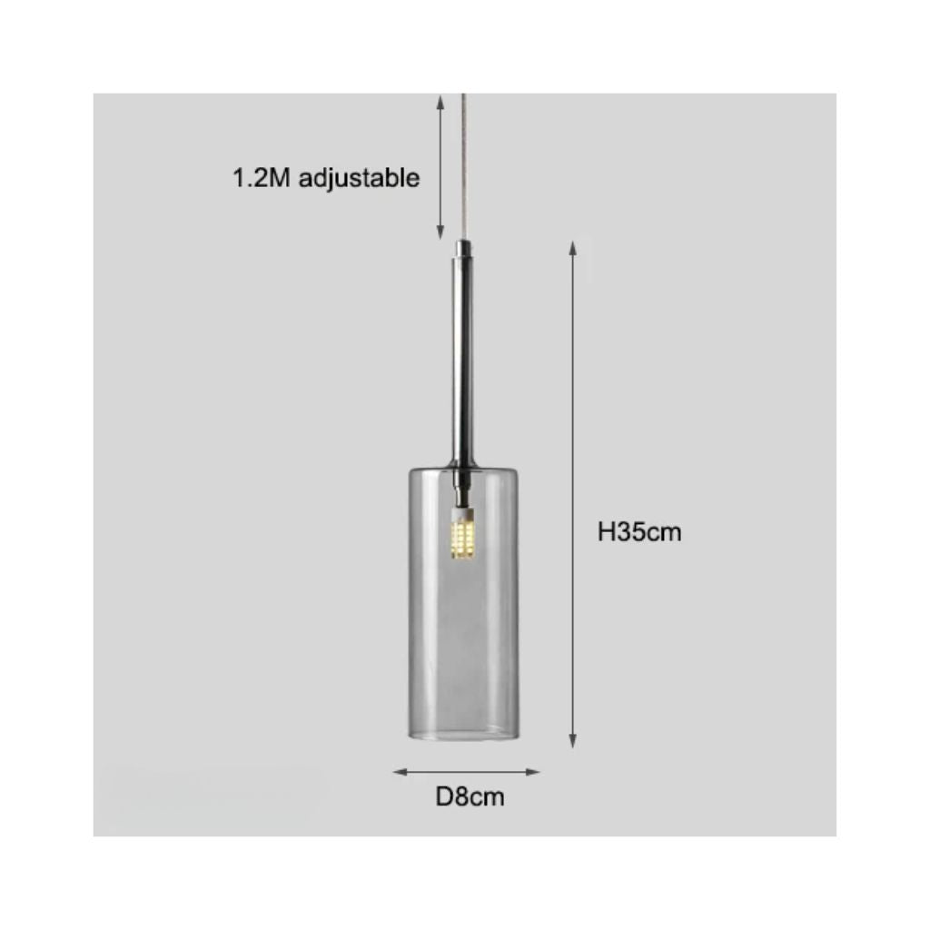 Nordische Glasbeleuchtung