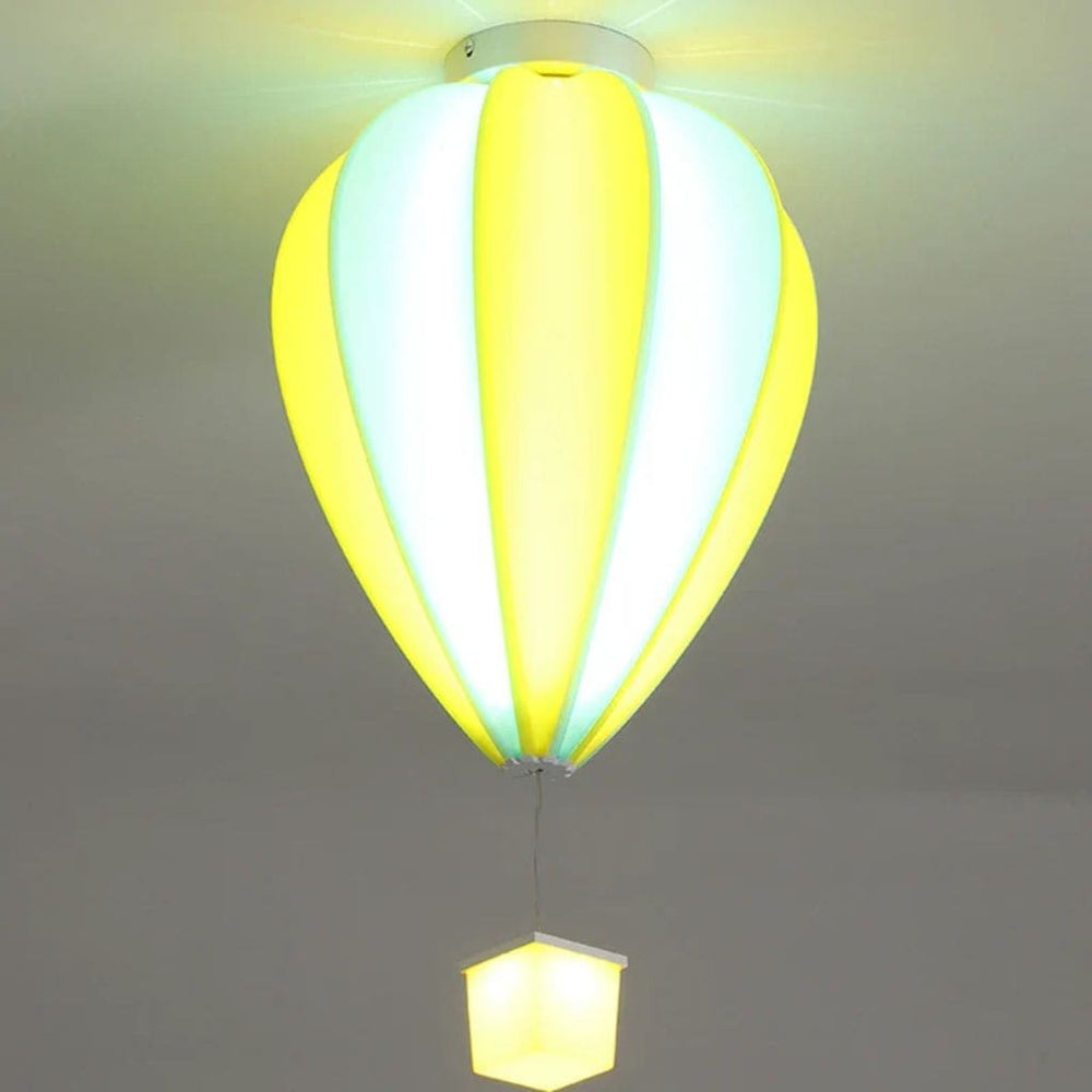 Kinderdecklampe - Buntes Heißluftballon