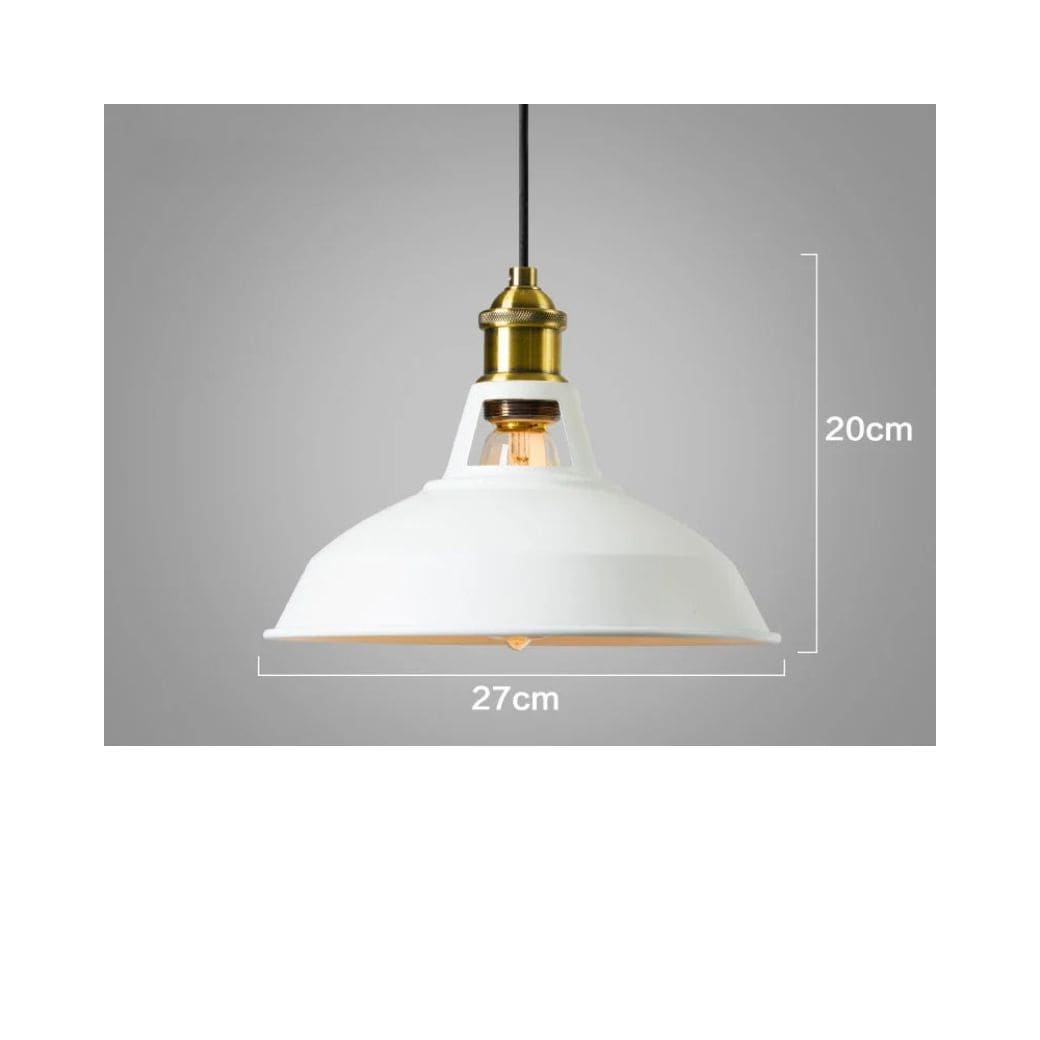 LED-Pendelleuchte im Vintage-Industriestil