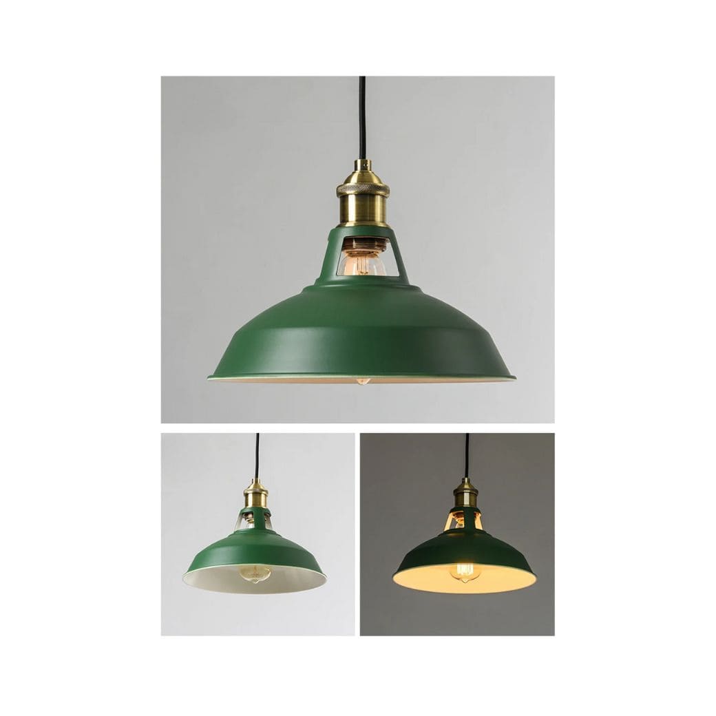 LED-Pendelleuchte im Vintage-Industriestil