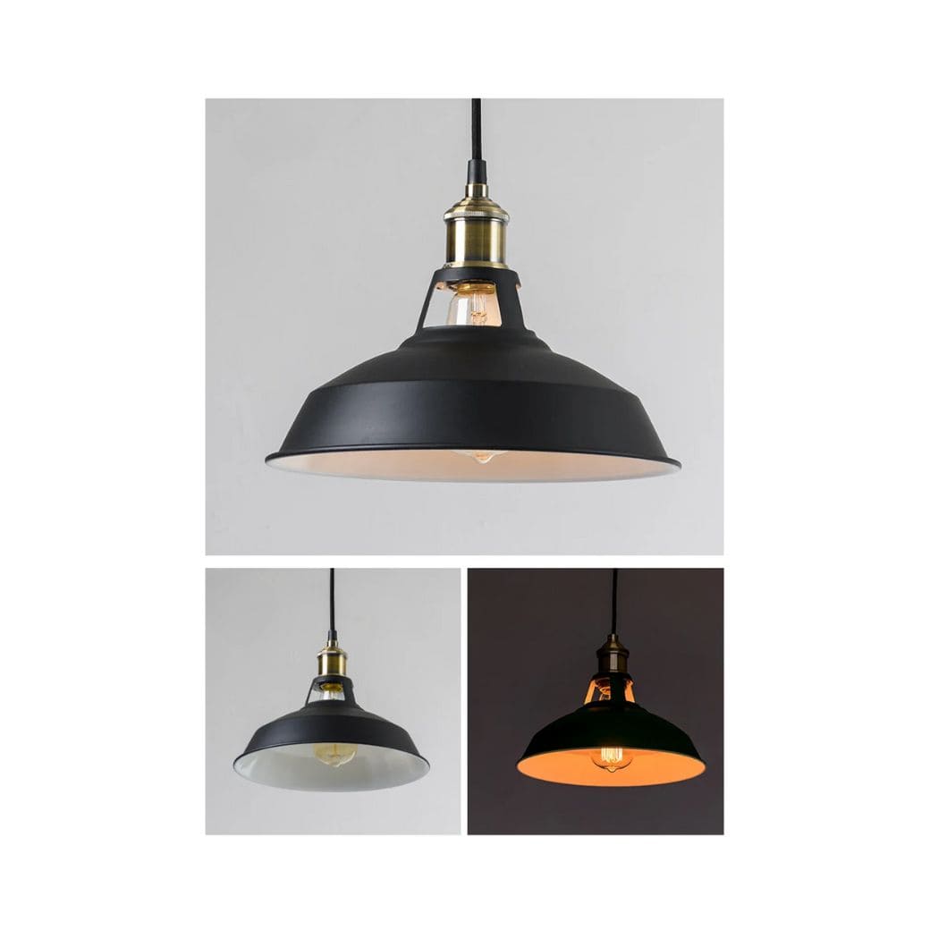 LED-Pendelleuchte im Vintage-Industriestil