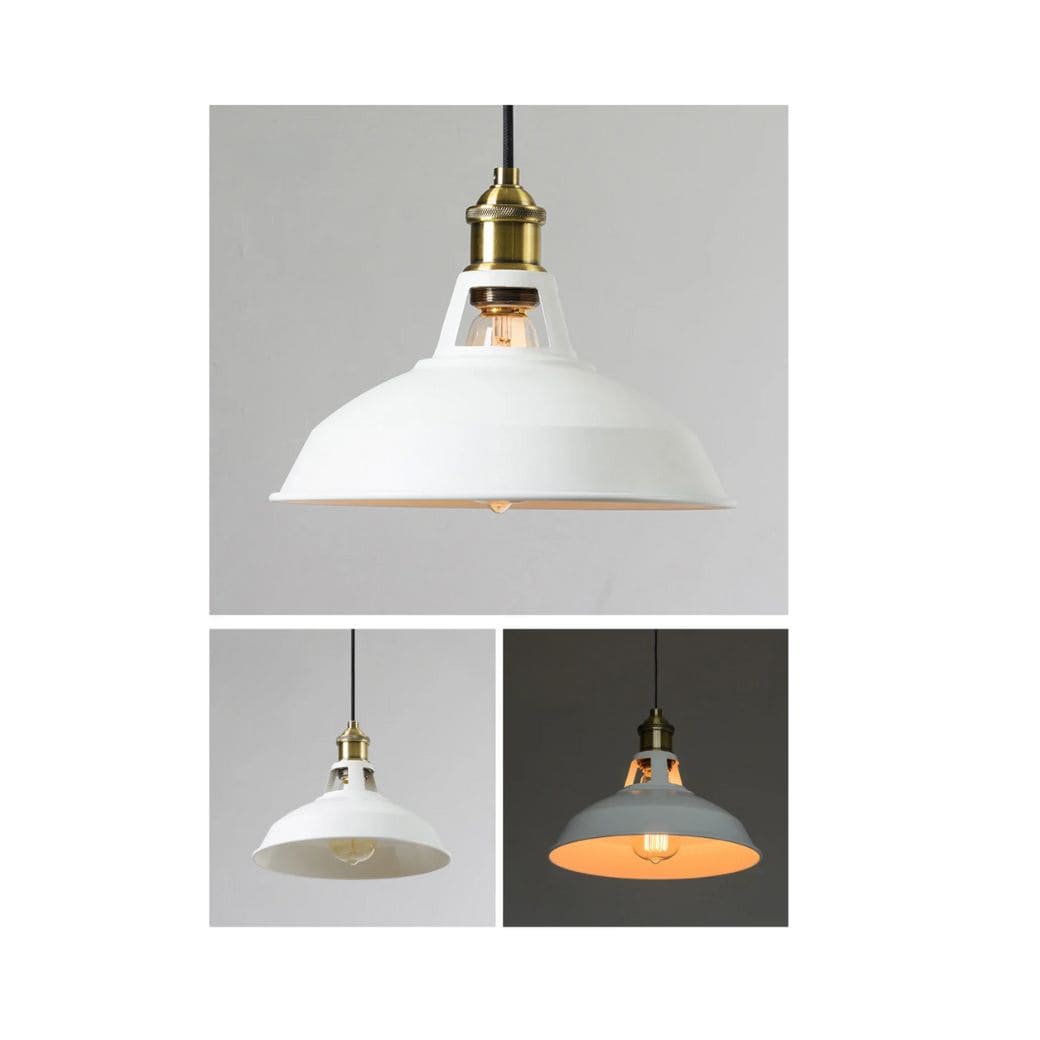 LED-Pendelleuchte im Vintage-Industriestil