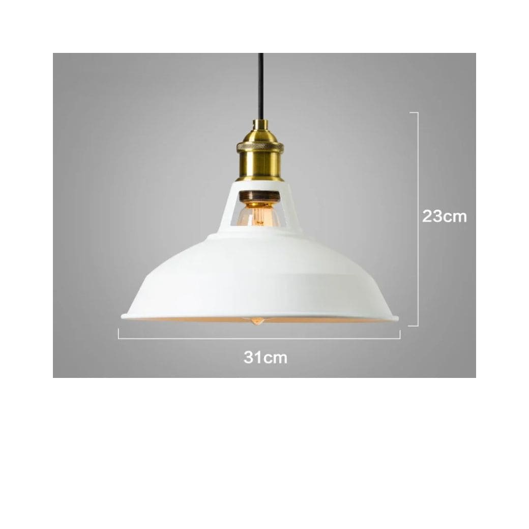 LED-Pendelleuchte im Vintage-Industriestil