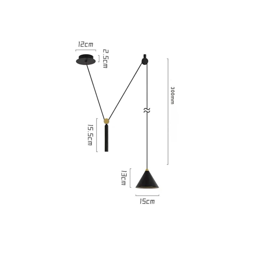 Beleuchtung LED nordische Riemenscheibe Licht Licht