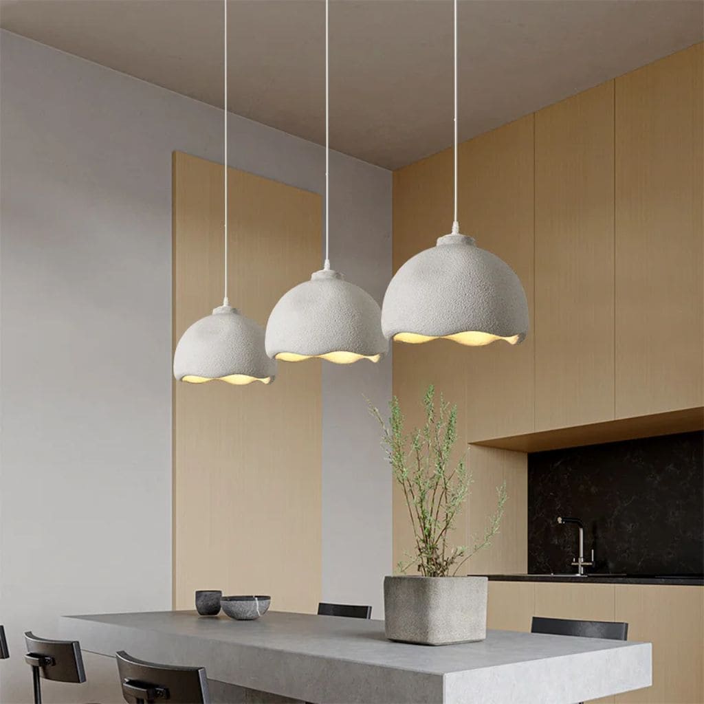 Wabi Sabi Sabi LED LED Light Suspension Chic und modern