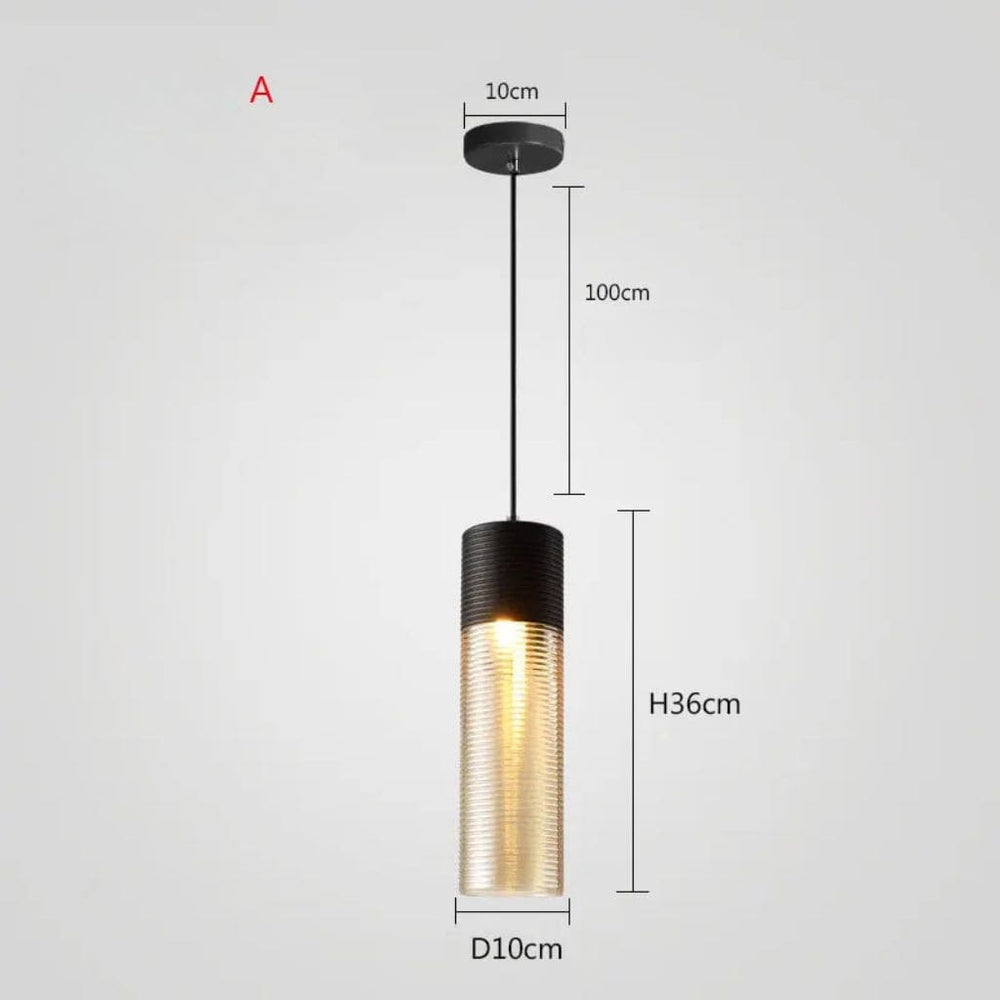 Luxus minimalistische Glasfederung