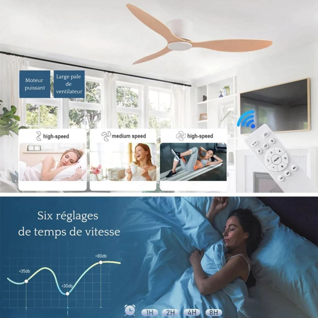 LED moderner Deckenventilator