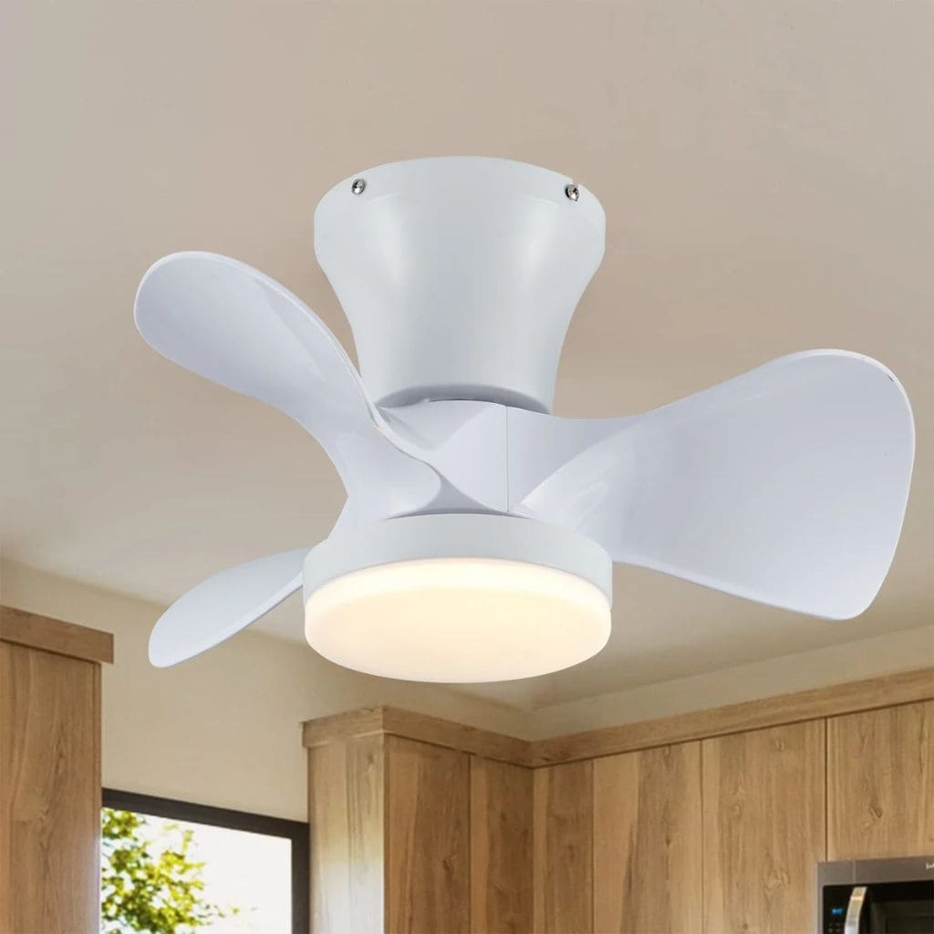 Deckenventilator mit LED -Leuchten