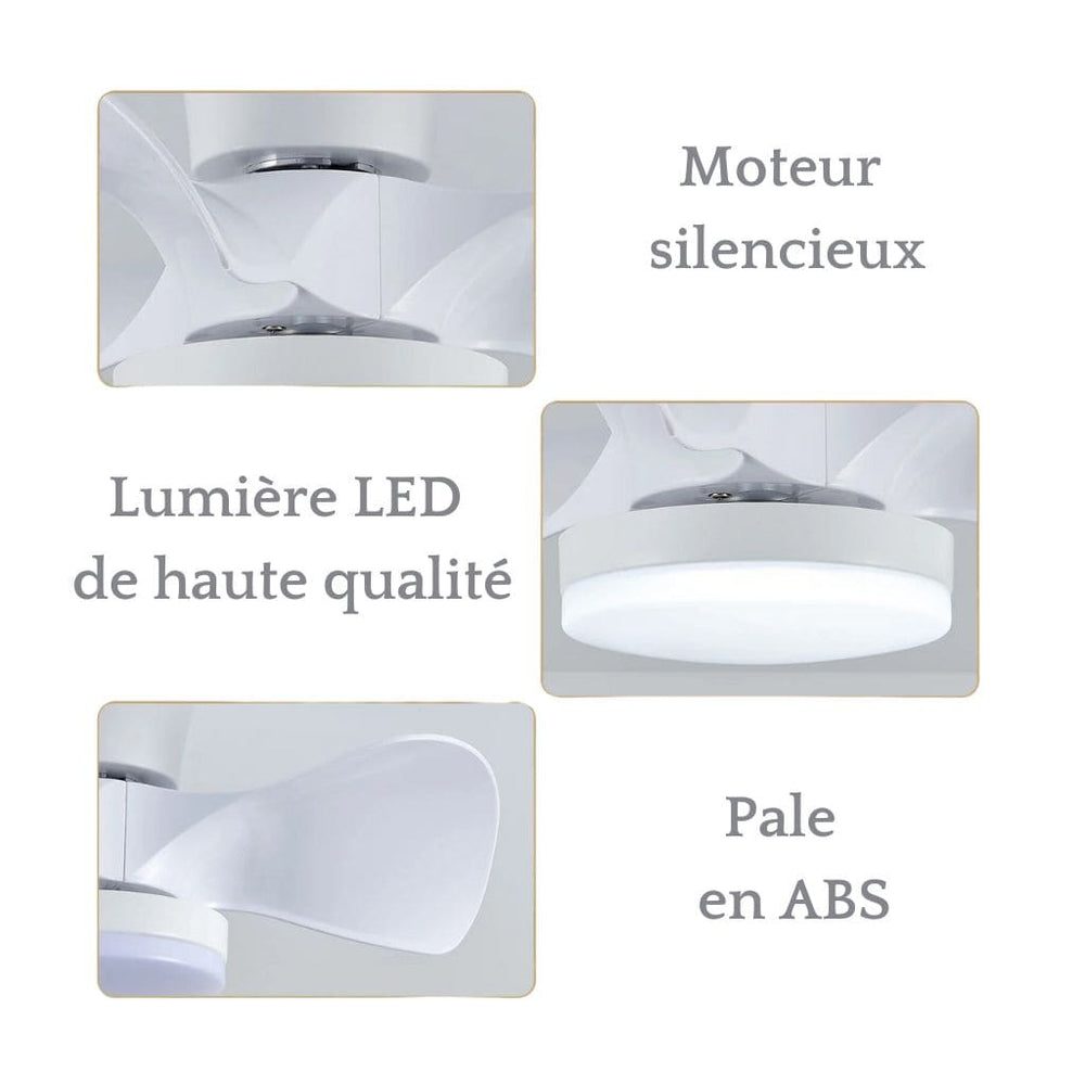 Deckenventilator mit LED -Leuchten